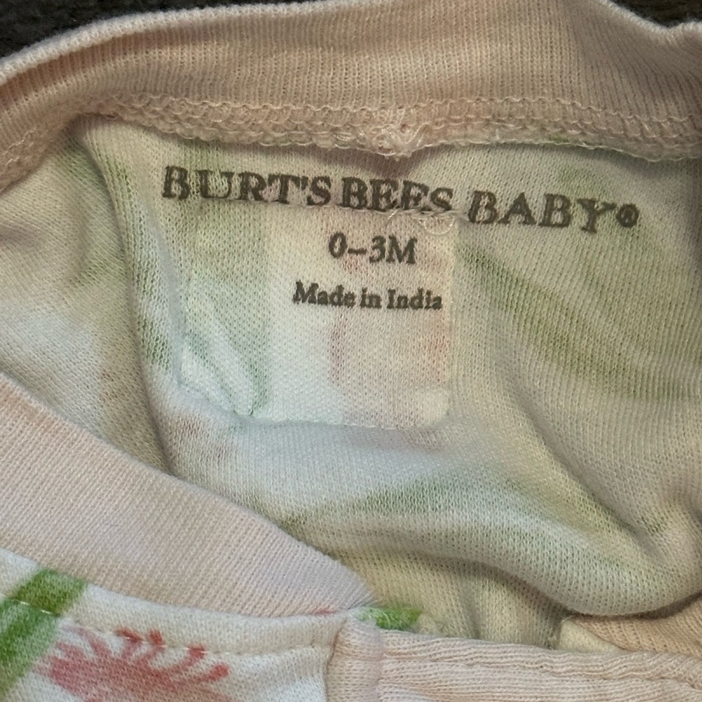 Burt’s bees baby Sleeper